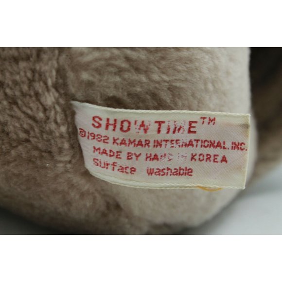 🡣$ Vintage 1982 E.T. Plush 12" E.T. Plush Stuffed Animal Toy Showtime Alien - Picture 6 of 8